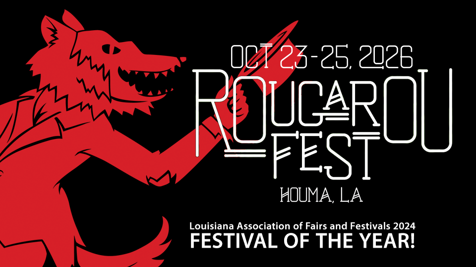 Rougarou Fest — Oct 23-25, 2026, Houma, LA